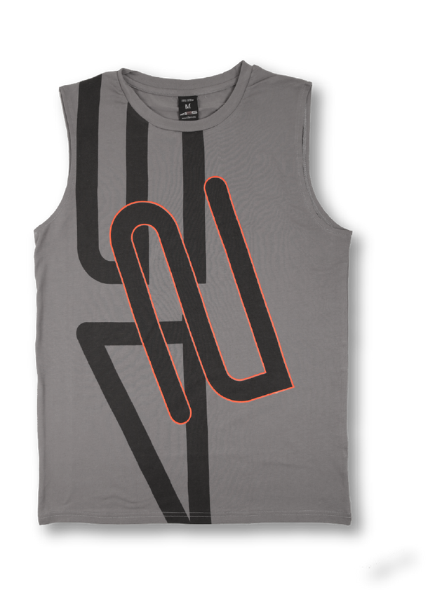 DARK GREY SLEEVLESS